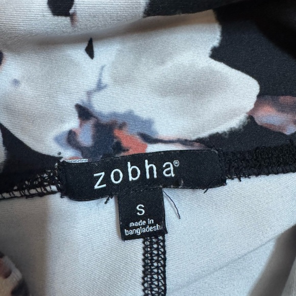 Zobha black floral leggings, Small - Picture 5 of 6